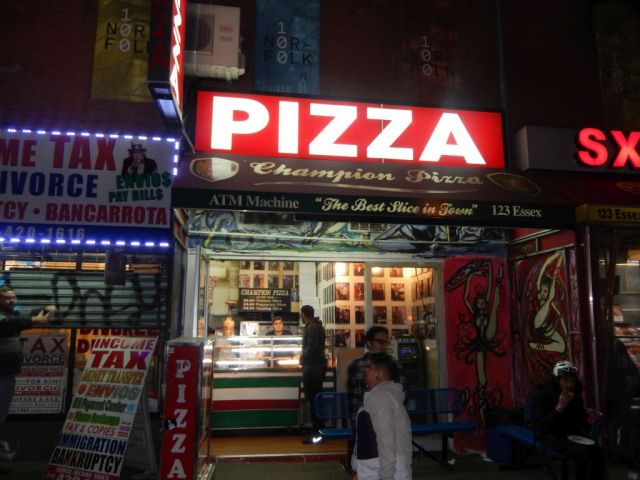 Champion Pizza - outside - RESIZE